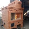 Мангал из кирпича вид сбоку