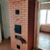 Печь из кирпича в интерьере