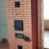 Печь из кирпича печные дверцы